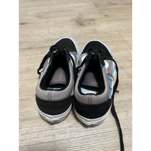 Vans Old Skool Bolt Cyan Sky Blue Black Bolt Lightning Men's Sz‎ 8 - Women's 9.5 - Picture 7 of 8